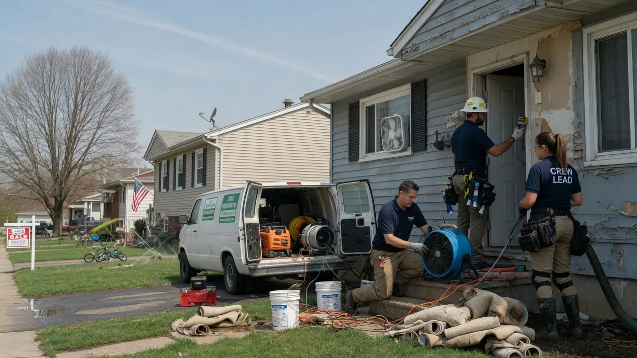 Flood Cleanup in Cedar Vale, KS near me